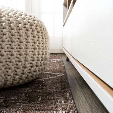 Carwa Tribal Diamond Trellis Indoor/outdoor Area Rug